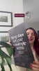 talking about the meaning and idea behind the take a break self-care calming wall art